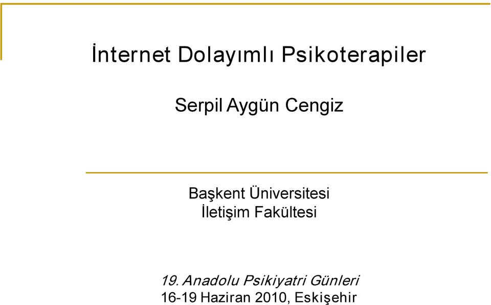 Üniversitesi İletişim Fakültesi 19.