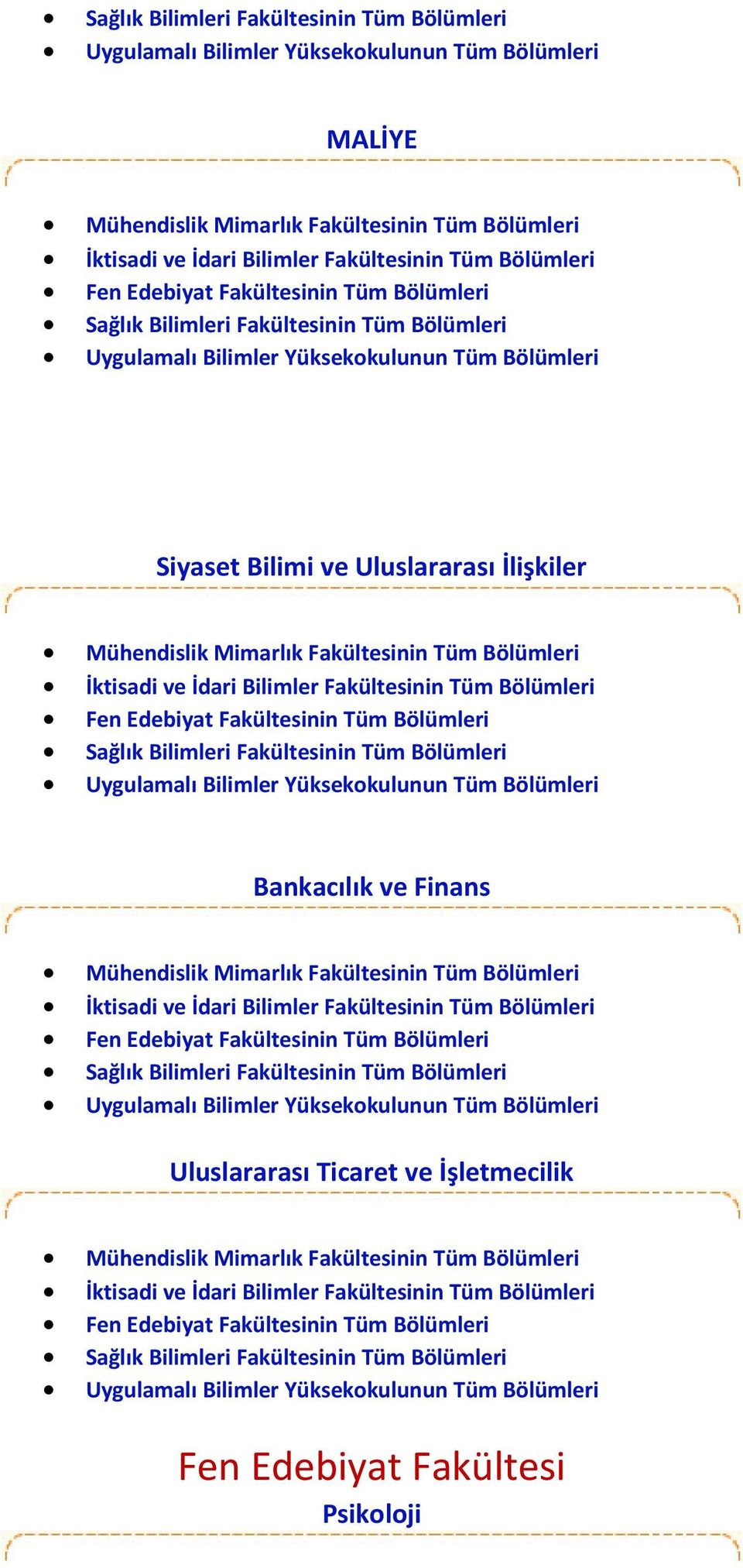 ve Finans Uluslararası Ticaret ve