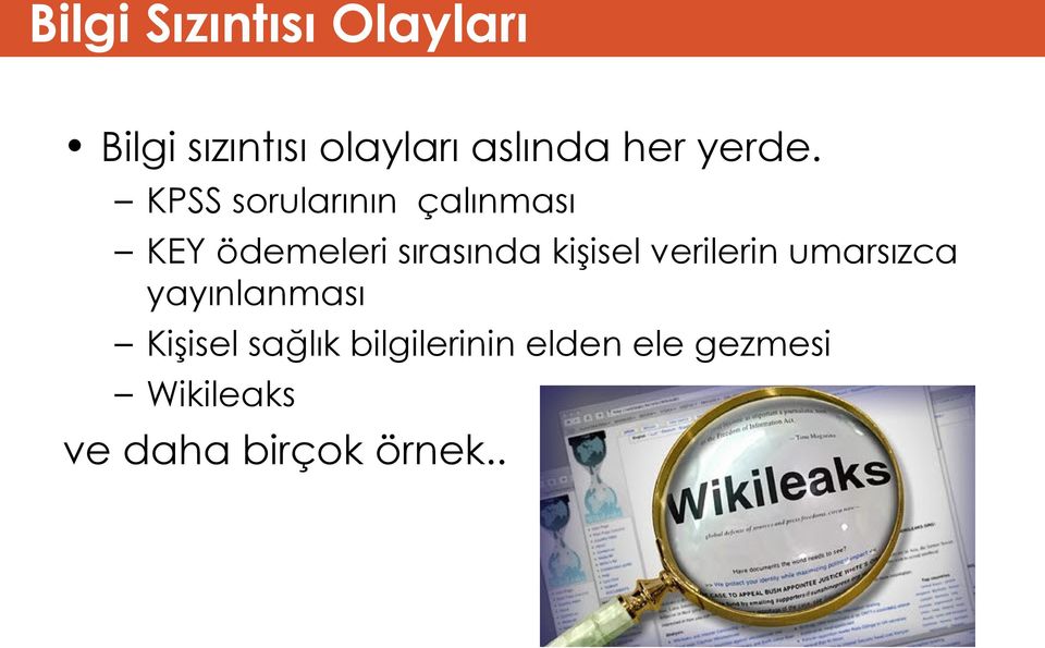 KPSS sorularının çalınması KEY ödemeleri sırasında kişisel