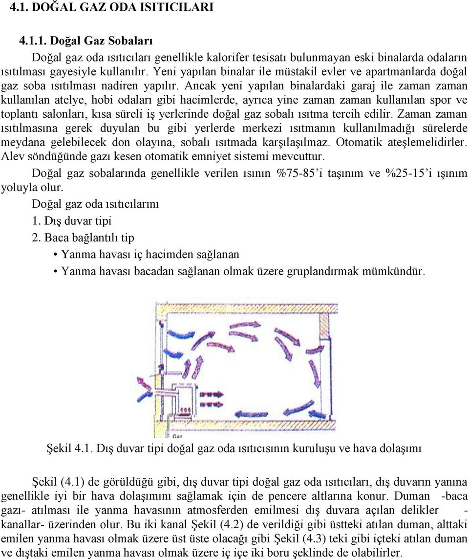 Ancak yeni yapılan binalardaki garaj ile zaman zaman kullanılan atelye, hobi odaları gibi hacimlerde, ayrıca yine zaman zaman kullanılan spor ve toplantı salonları, kısa süreli iş yerlerinde doğal