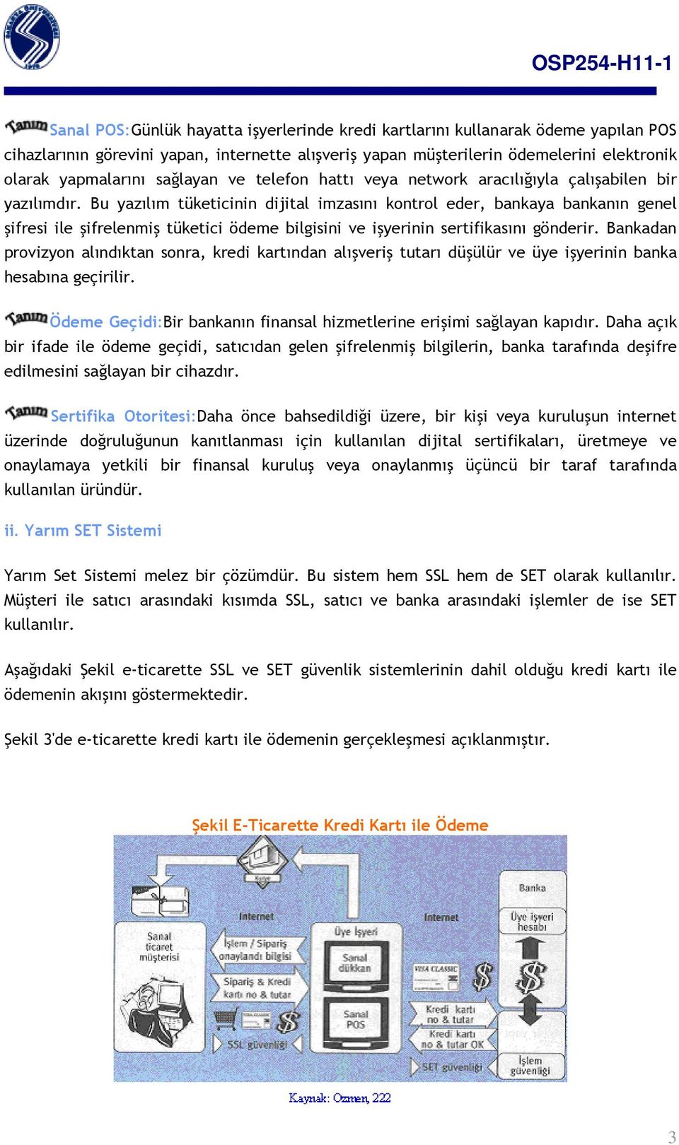 Bu yazılım tüketicinin dijital imzasını kontrol eder, bankaya bankanın genel şifresi ile şifrelenmiş tüketici ödeme bilgisini ve işyerinin sertifikasını gönderir.