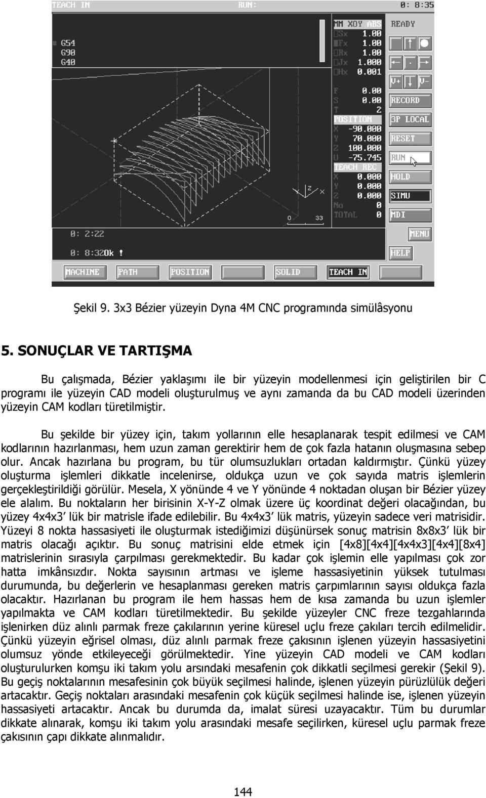 şeklde br yüzey ç, takım yollarıı elle hesaplaarak tespt edlmes ve CAM kodlarıı hazırlaması, hem z zama gerektrr hem de çok fazla hataı olşmasıa sebep olr.