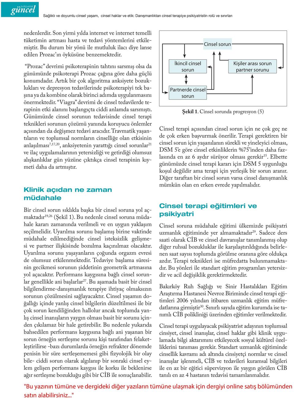 Prozac devrimi psikoterapinin tahtını sarsmış olsa da günümüzde psikoterapi Prozac çağına göre daha güçlü konumdadır.