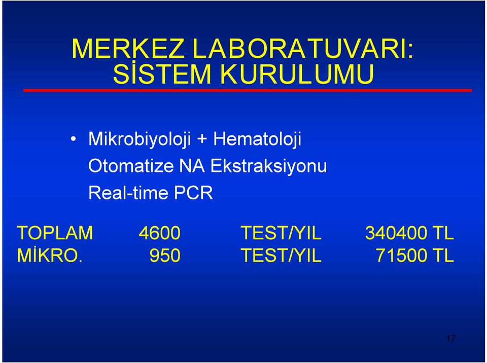 Ekstraksiyonu Real time PCR TOPLAM 4600