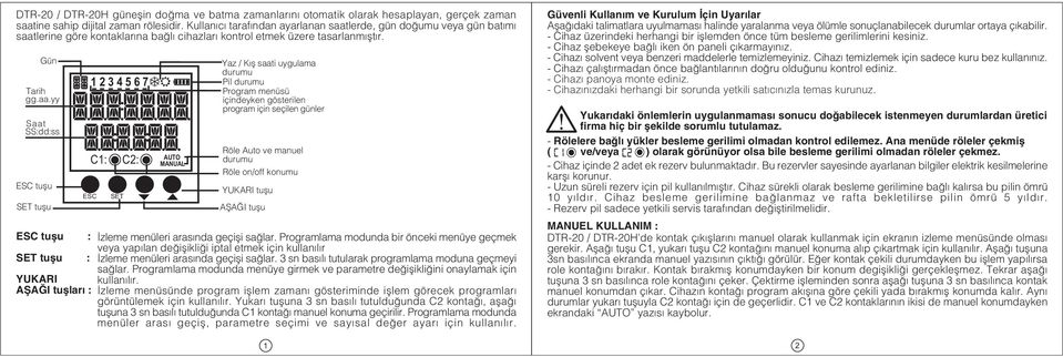 lerde, gün doðumu veya gün batýmý saat