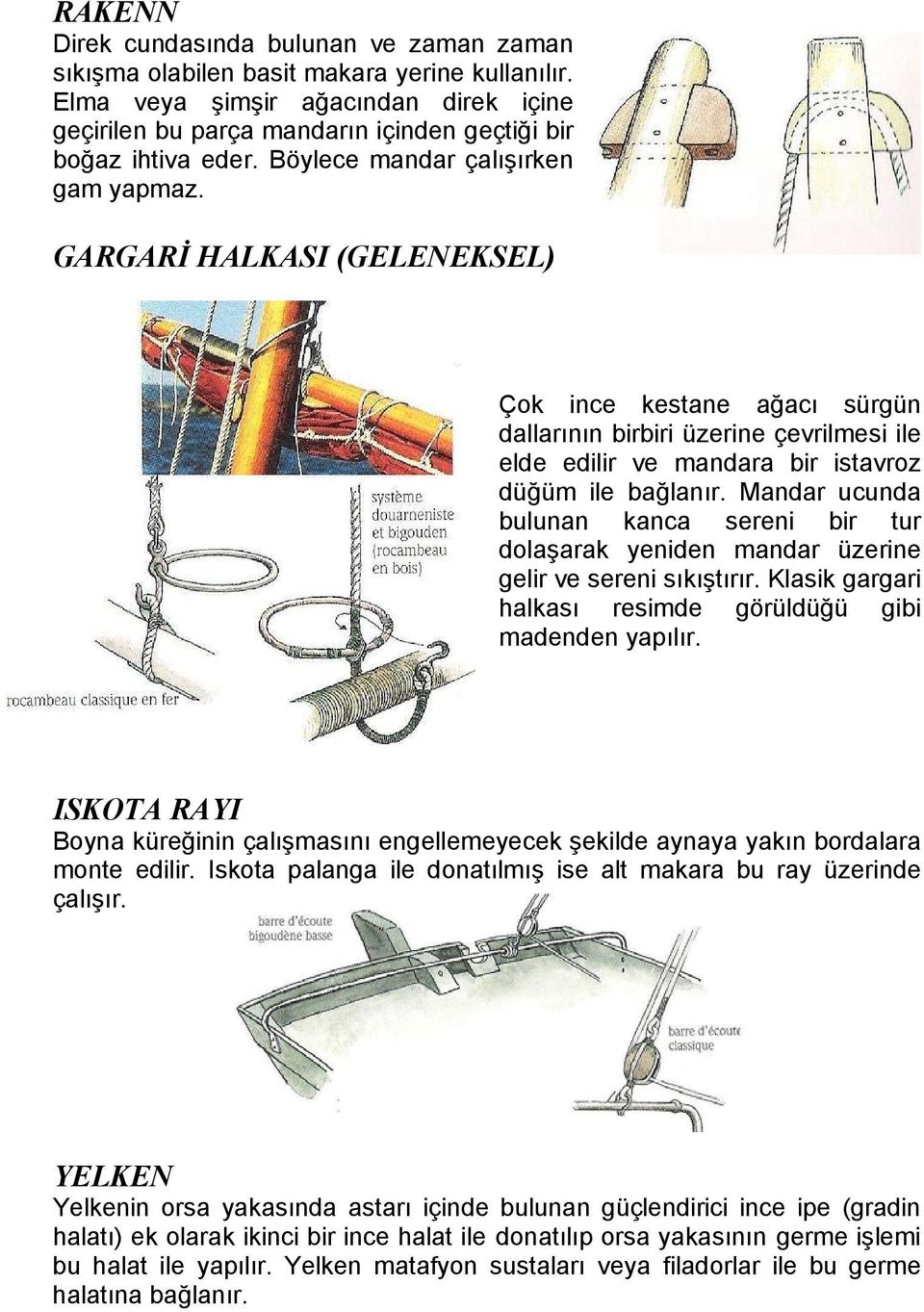 GARGARİ HALKASI (GELENEKSEL) Çok ince kestane ağacı sürgün dallarının birbiri üzerine çevrilmesi ile elde edilir ve mandara bir istavroz düğüm ile bağlanır.