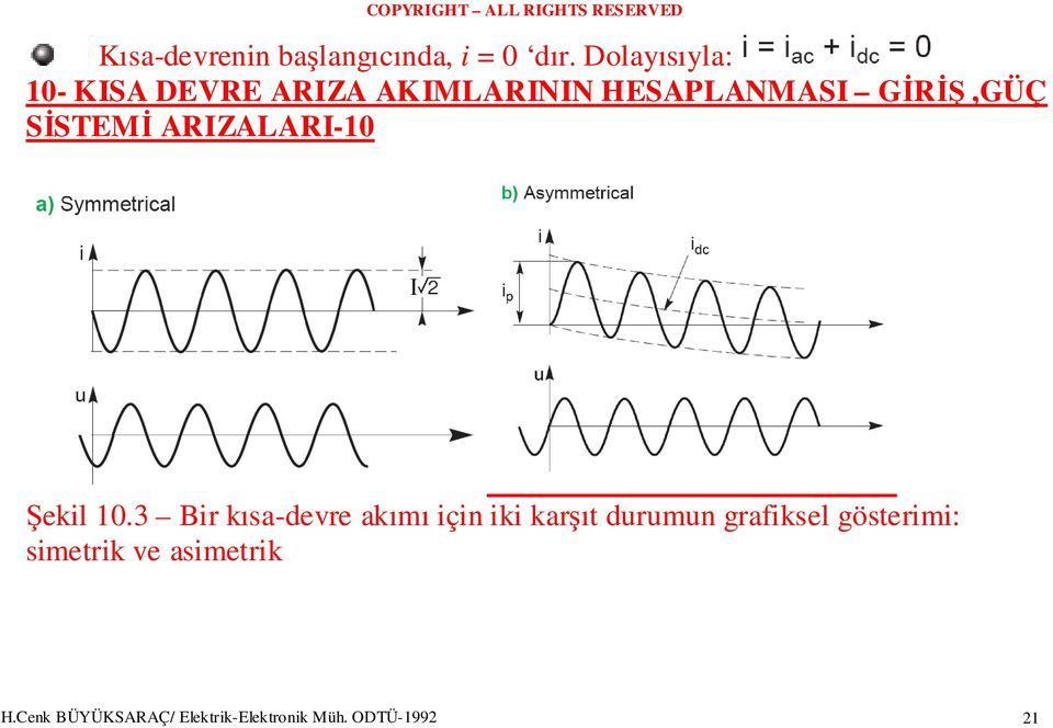 SĐSTEMĐ ARIZALARI-10 Şekil 10.