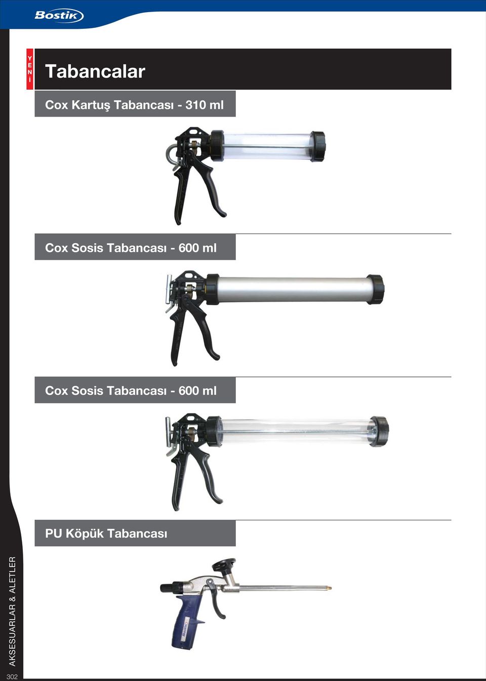 Tabancası - 600 ml Cox Sosis