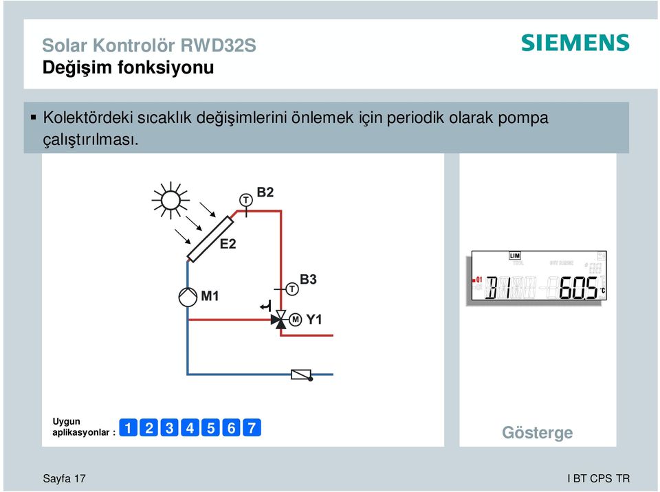 periodik olarak pompa çalıştırılması.