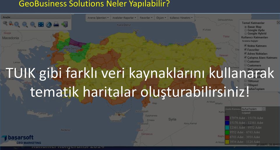 TUIK gibi farklı veri