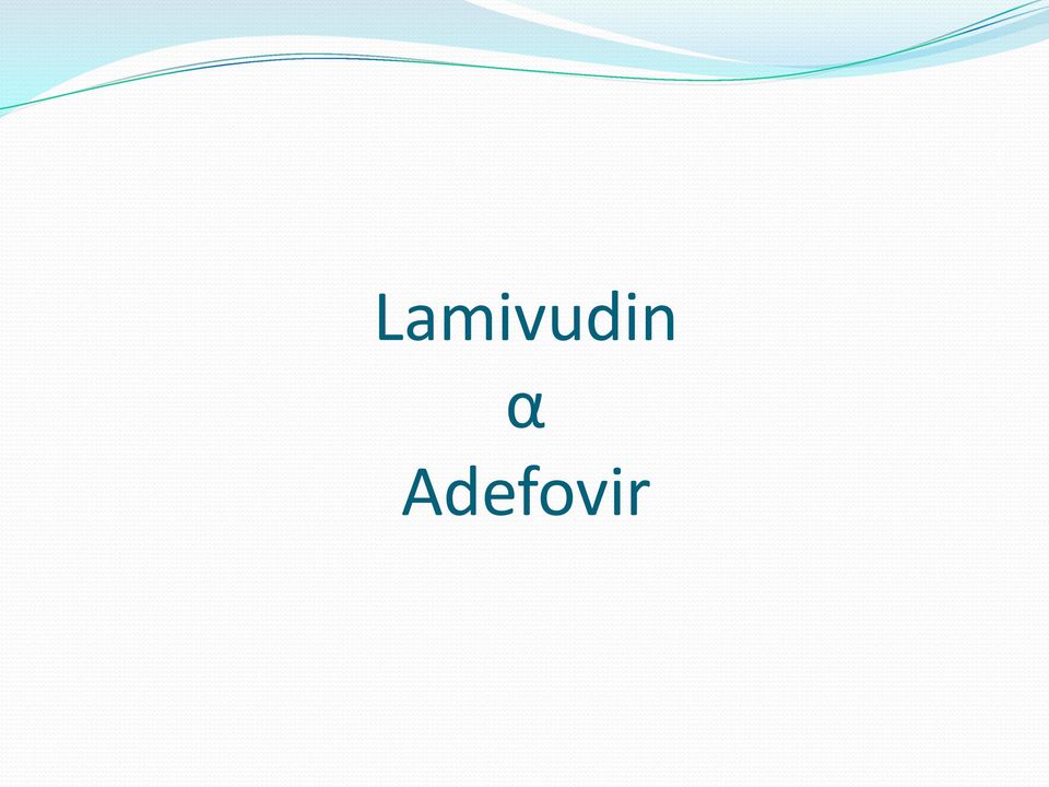 Adefovir