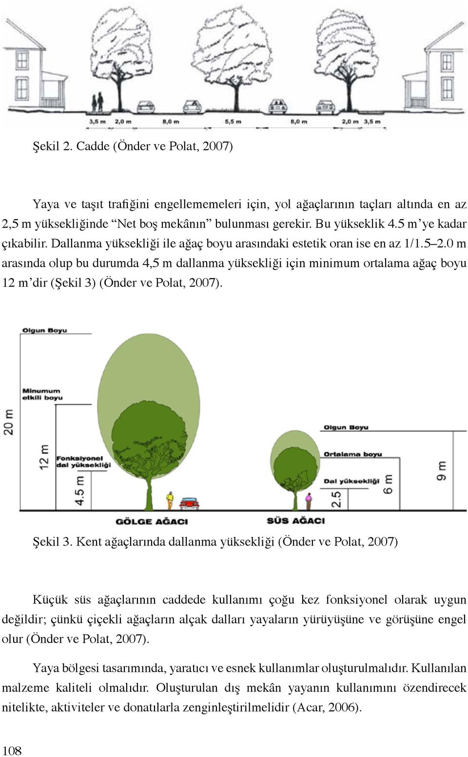 0 m arasında olup bu durumda 4,5 m dallanma yüksekliği için minimum ortalama ağaç boyu 12 m dir (Şekil 3) (Önder ve Polat, 2007). Şekil 3.