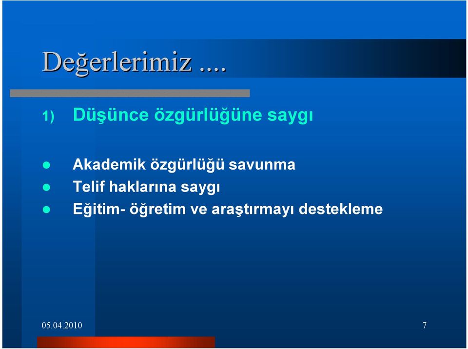 Akademik özgürlüğü savunma Telif