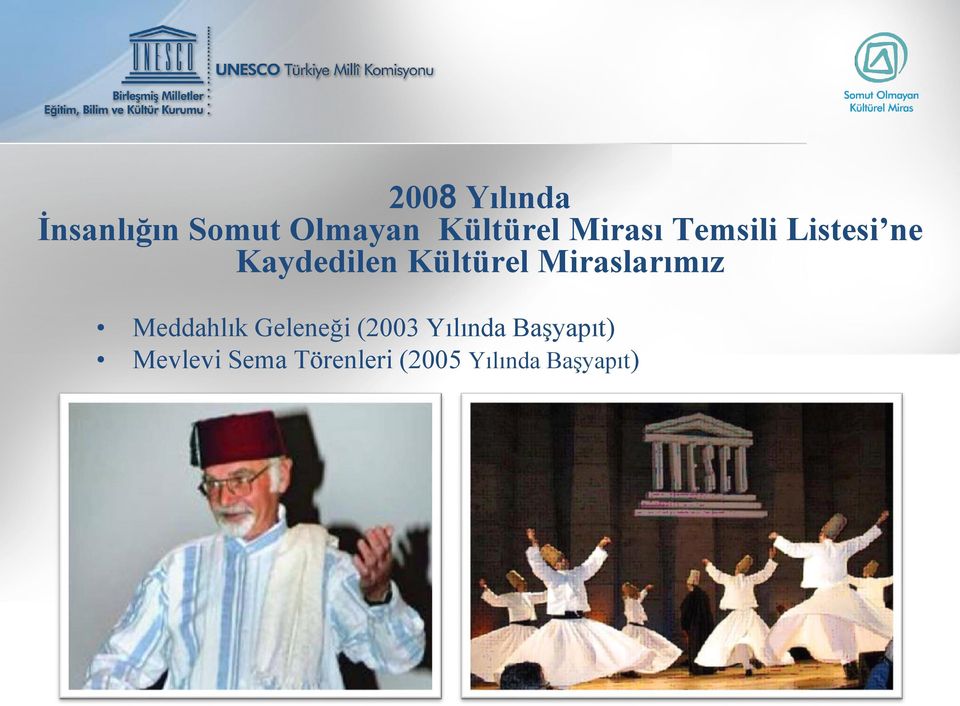 Miraslarımız Meddahlık Geleneği (2003 Yılında