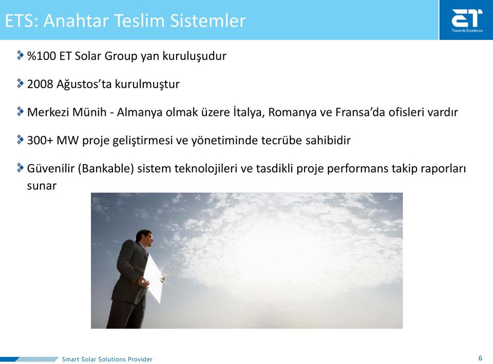 ofisleri vardır 300+ MW proje geliştirmesi ve yönetiminde tecrübe sahibidir