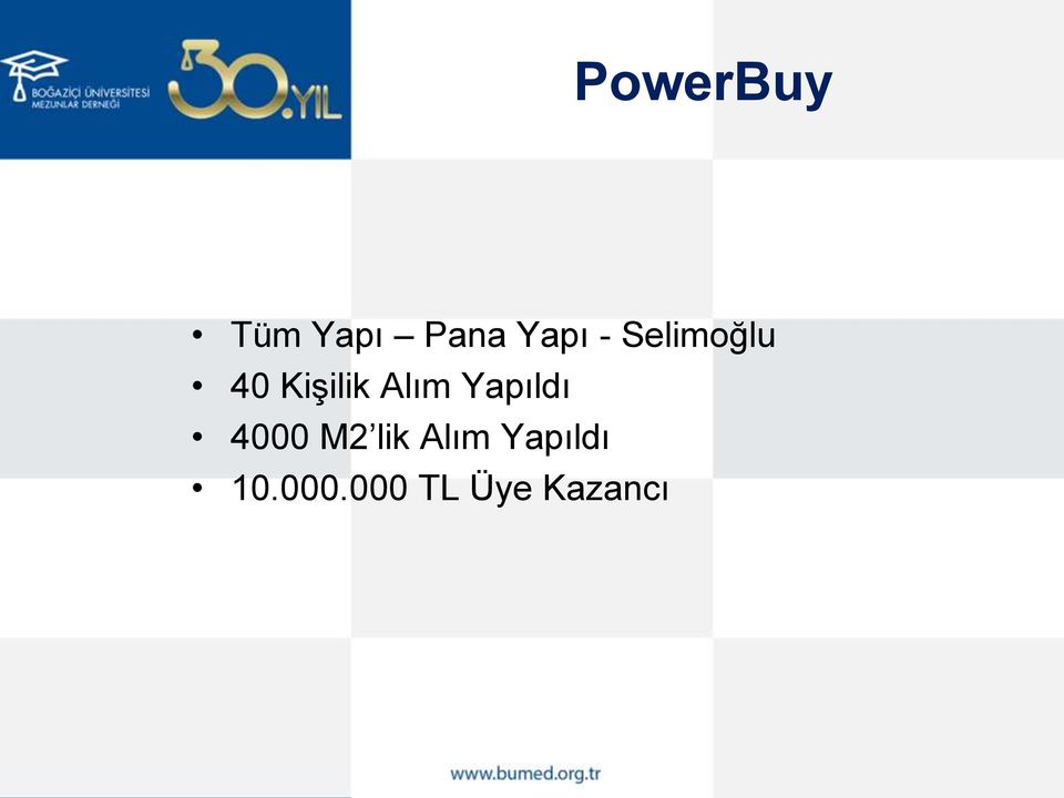 Yapıldı 4000 M2 lik Alım