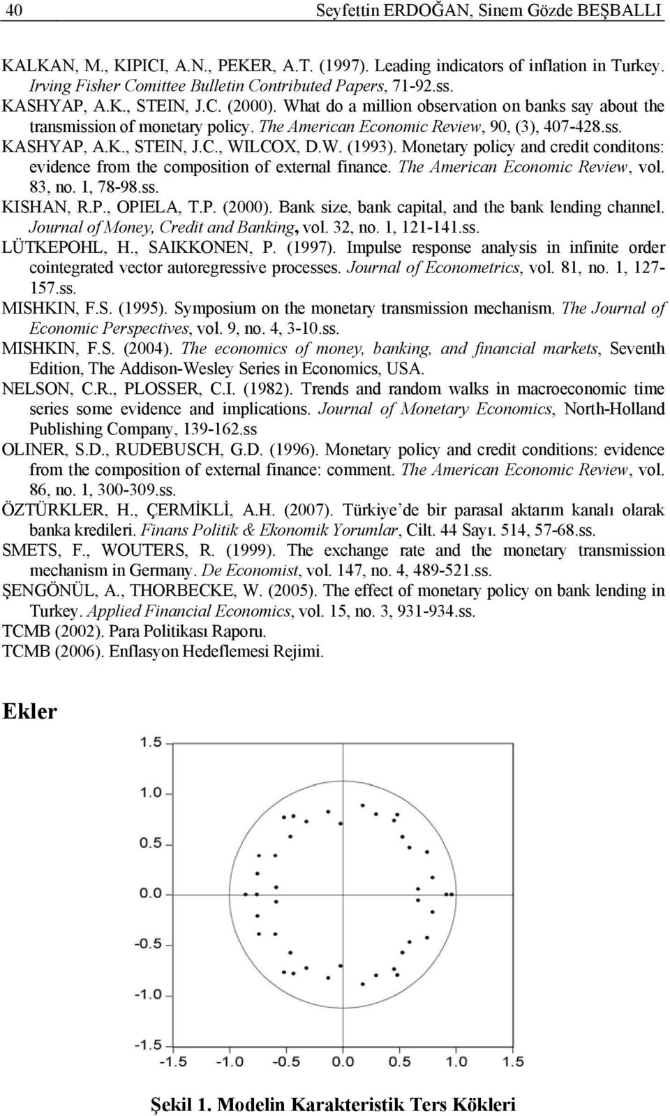 W. (1993). Monetary policy and credit conditons: evidence from the composition of external finance. The American Economic Review, vol. 83, no. 1, 78-98.ss. KISHAN, R.P., OPIELA, T.P. (2000).