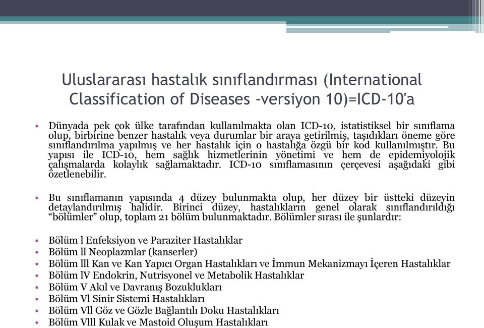 ICb uluslararası hastalık sınıflandırması hipertansiyon