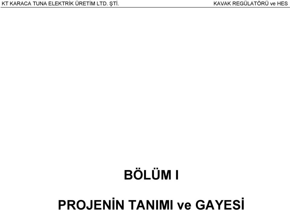 TANIMI ve