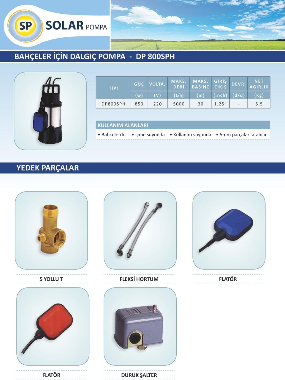 5 Bahçelerde İçme suyunda Kullanım suyunda 5mm parçaları