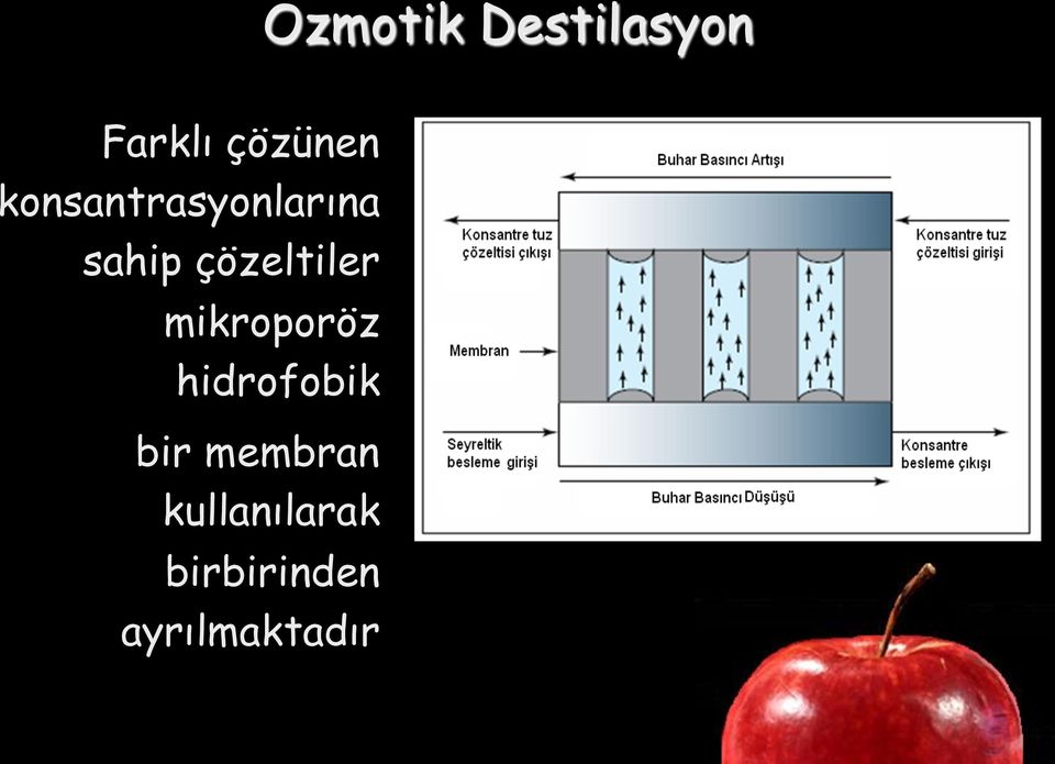 çözeltiler mikroporöz hidrofobik