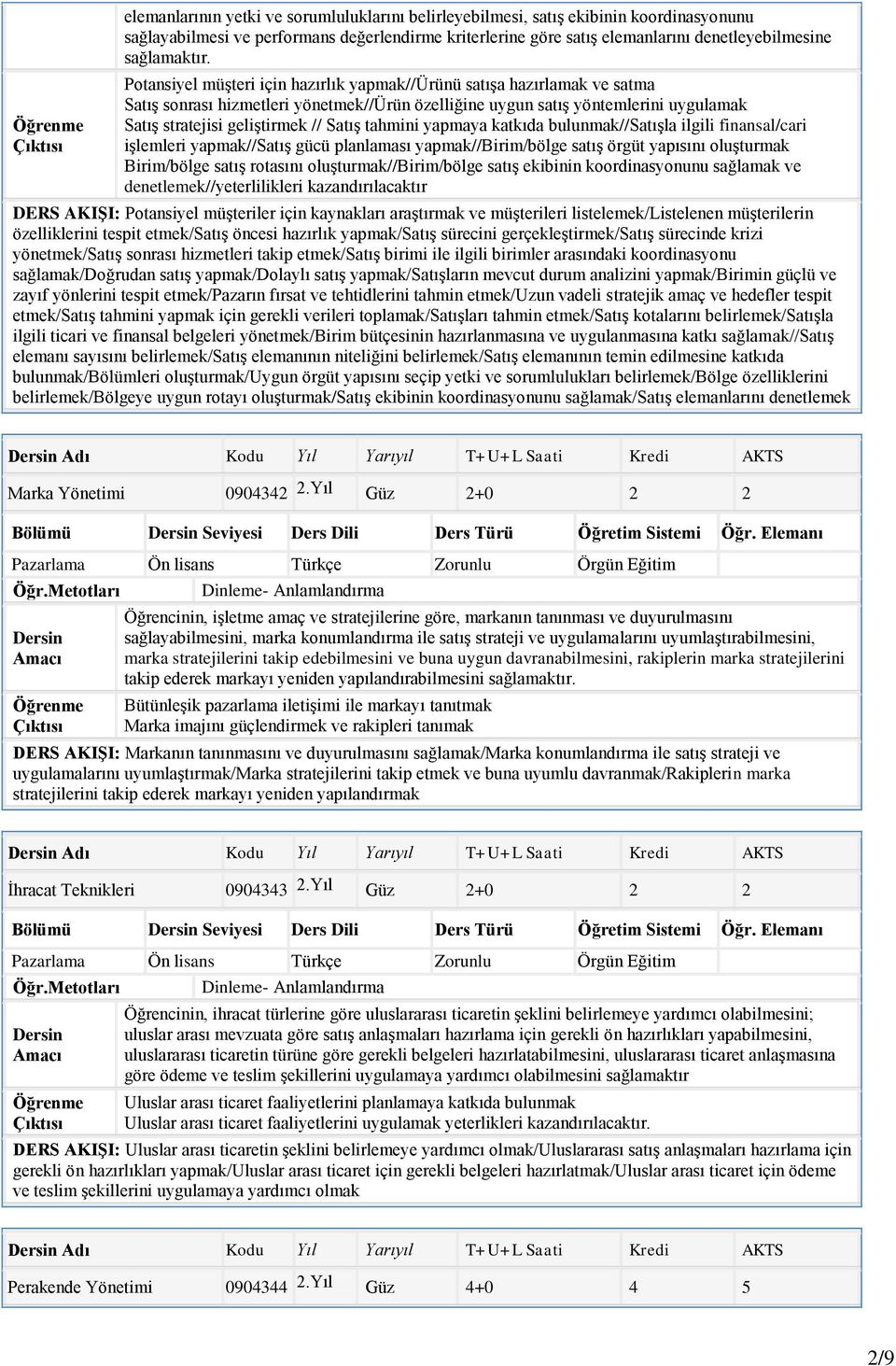 tahmini yapmaya katkıda bulunmak//satıģla ilgili finansal/cari iģlemleri yapmak//satıģ gücü planlaması yapmak//birim/bölge satıģ örgüt yapısını oluģturmak Birim/bölge satıģ rotasını