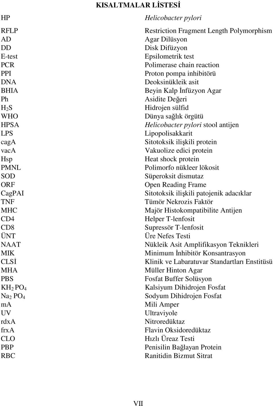 İnfüzyon Agar Asidite Değeri Hidrojen sülfid Dünya sağlık örgütü Helicobacter pylori stool antijen Lipopolisakkarit Sitotoksik ilişkili protein Vakuolize edici protein Heat shock protein Polimorfo