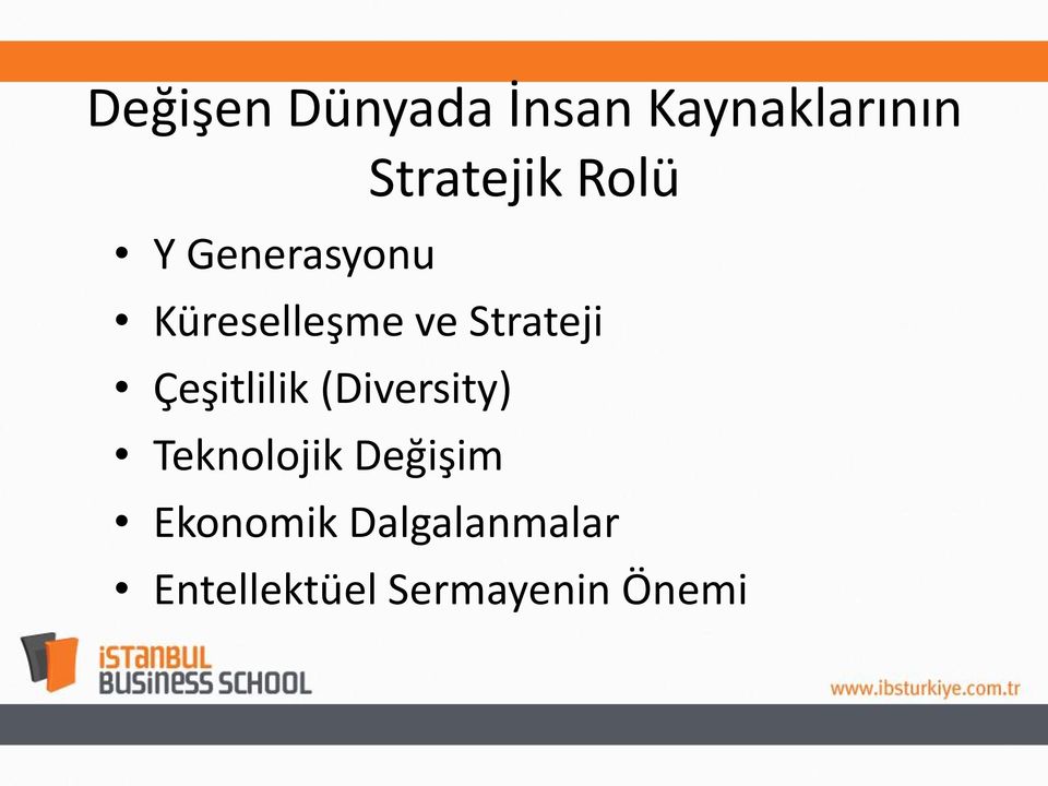 Çeşitlilik (Diversity) Teknolojik Değişim