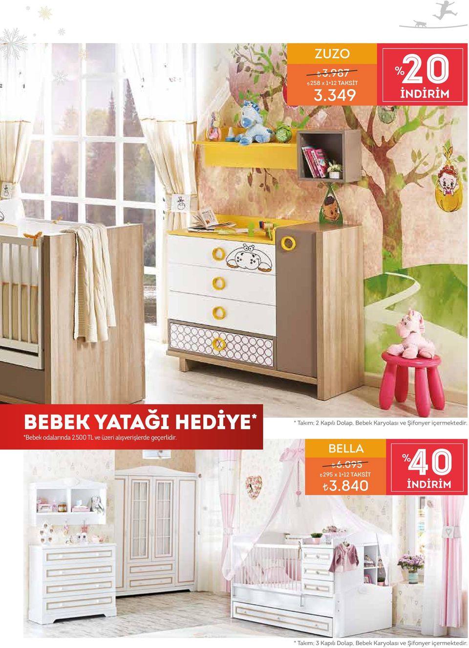 500 TL ve üzeri alışverişlerde geçerlidir.