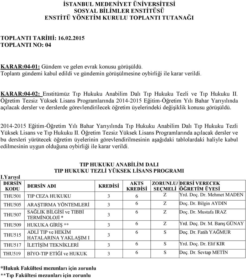 istanbul medeniyet universitesi sosyal bilimler enstitusu enstitu yonetim kurulu toplanti tutanagi pdf ucretsiz indirin