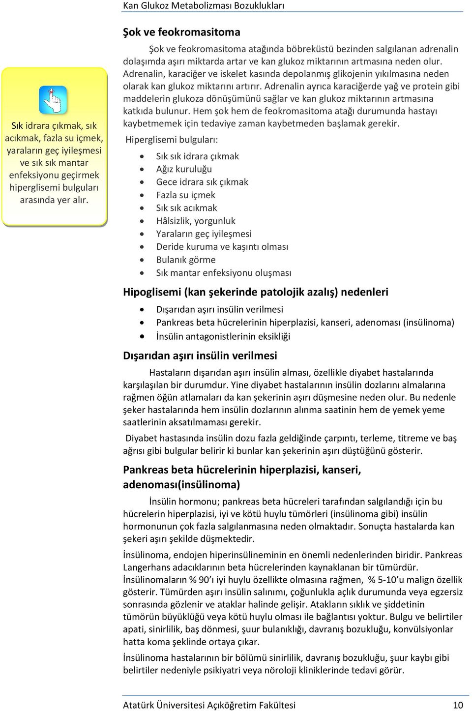 Adrenalin, karaciğer ve iskelet kasında depolanmış glikojenin yıkılmasına neden olarak kan glukoz miktarını artırır.