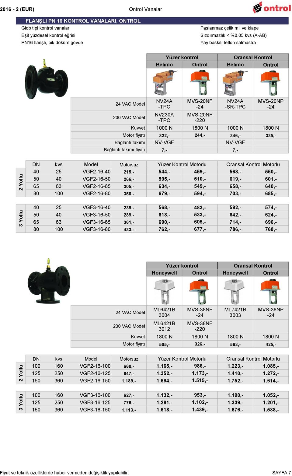 63 100 VGF2-16- VGF2-16-50 VGF2-16-65 VGF2-16-80 Motorsuz 50 65 80 25 63 100 VGF3-16- VGF3-16-50 VGF3-16-65 VGF3-16-80 239,- 215,266,305,350,- 289,361,433,- NV24A -TPC MVS-20NF -24 NV24A -SR-TPC