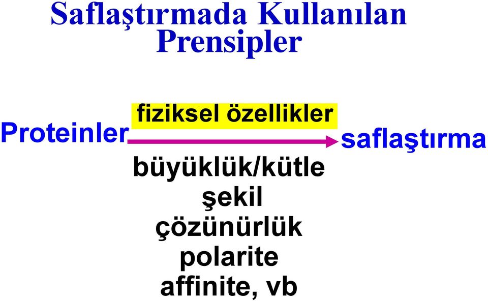 özellikler büyüklük/kütle şekil