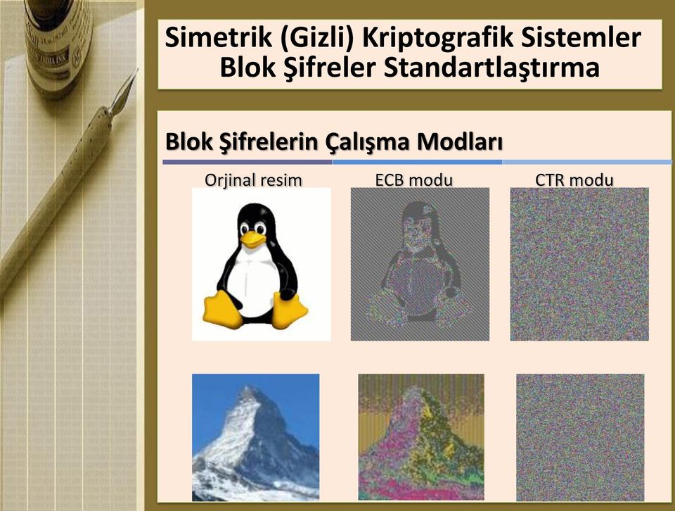 Standartlaştırma Blok Şifrelerin