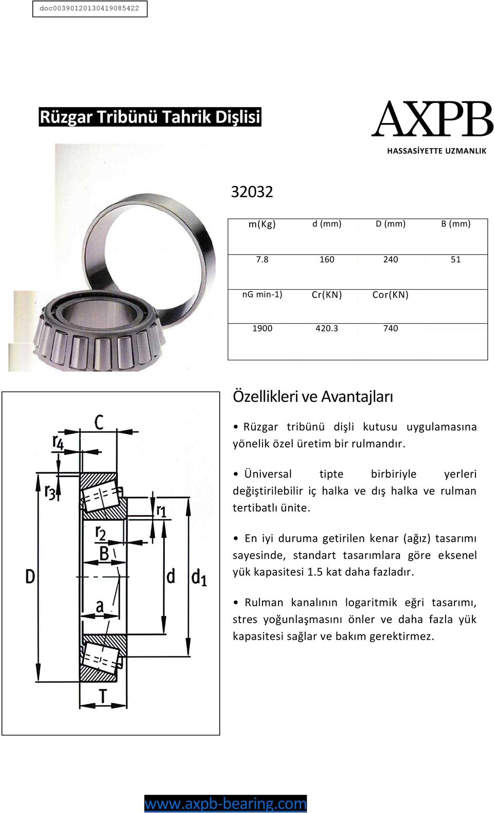 Üniversal tipte birbiriyle yerleri değiştirilebilir iç halka ve dış halka ve rulman tertibatlı ünite.