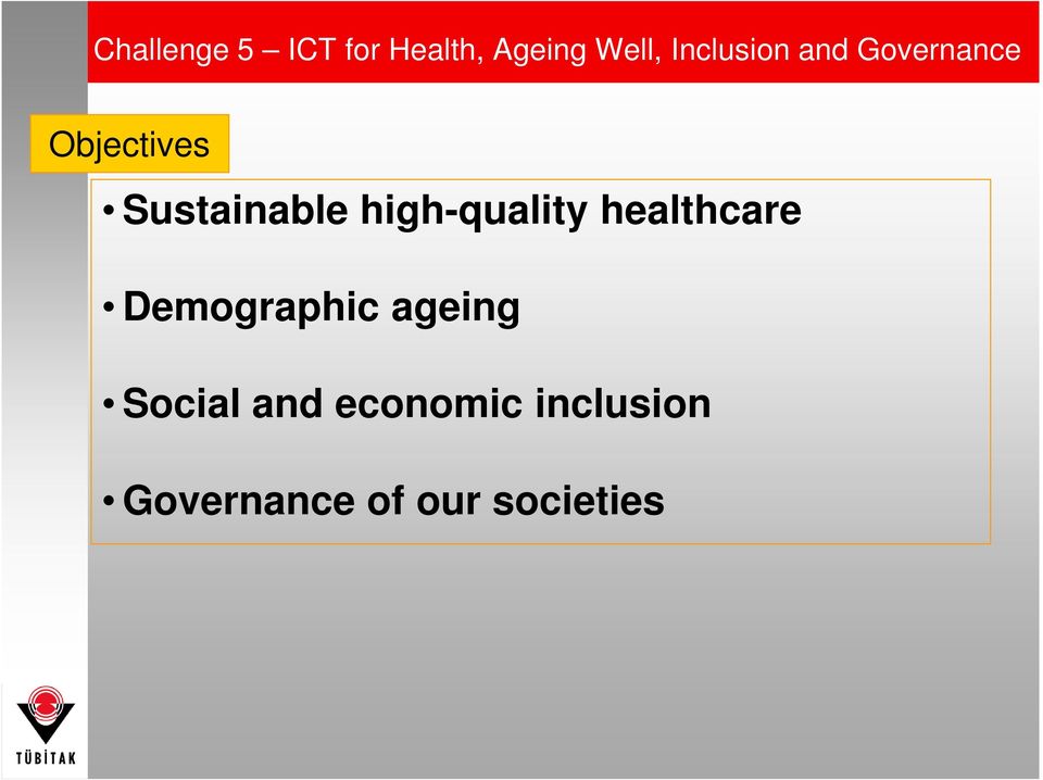 high-quality healthcare Demographic ageing