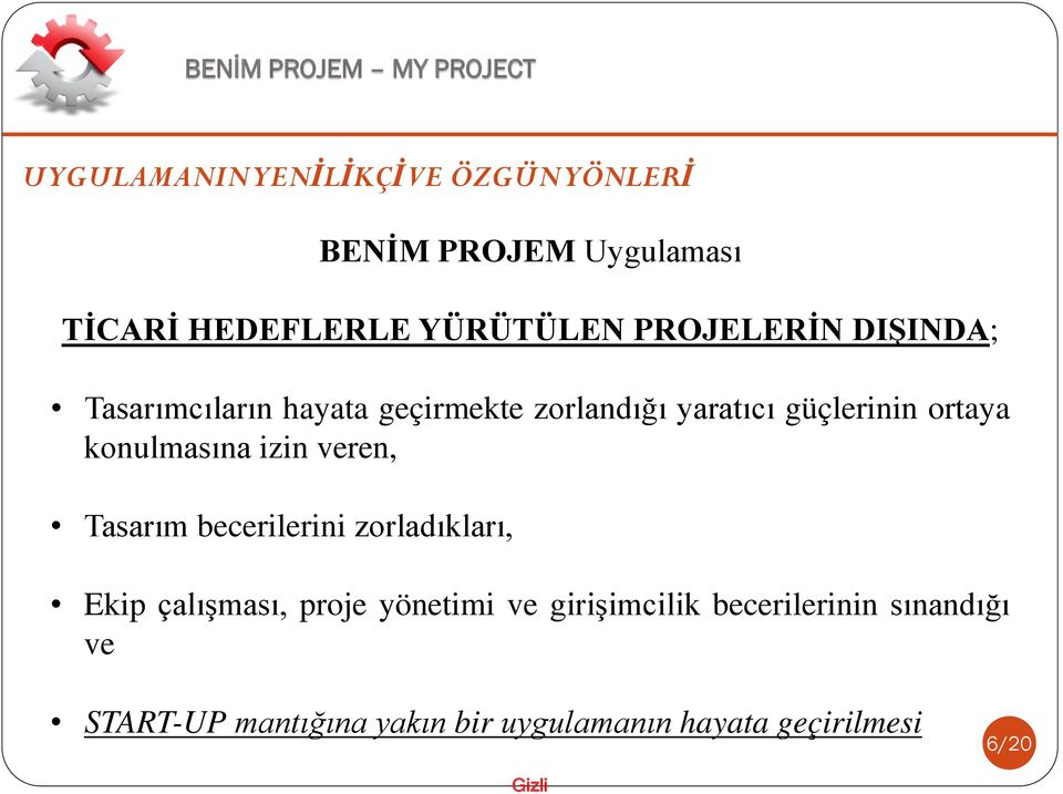 konulmasına izin veren, Tasarım becerilerini zorladıkları, Ekip çalışması, proje yönetimi ve