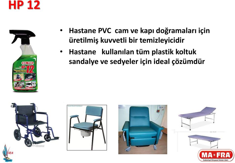 temizleyicidir Hastane kullanılan tüm