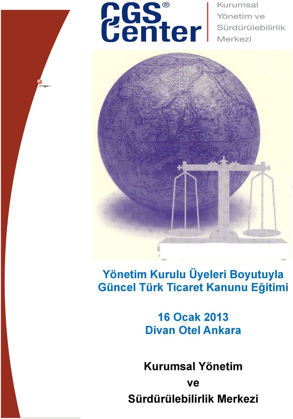 16 Ocak 2013 Divan Otel Ankara
