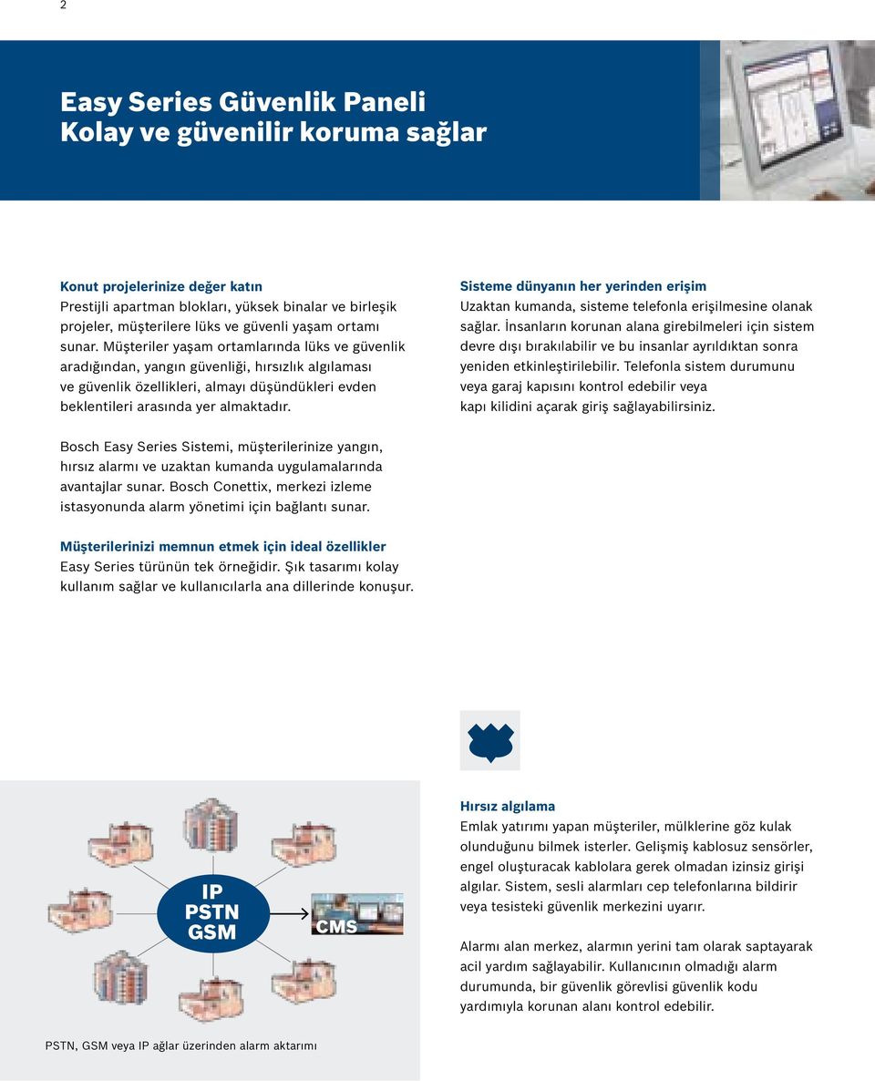 Müşteriler yaşam ortamlarında lüks ve güvenlik aradığından, yangın güvenliği, hırsızlık algılaması ve güvenlik özellikleri, almayı düşündükleri evden beklentileri arasında yer almaktadır.