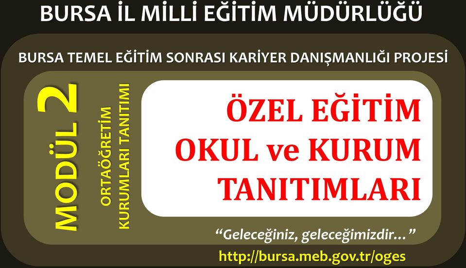 DANIŞMANLIĞI PROJESİ ÖZEL EĞİTİM OKUL ve KURUM