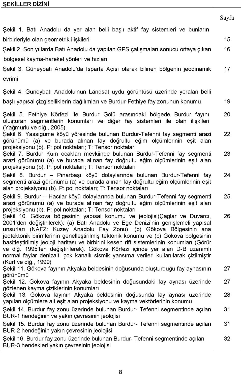Güneybatı Anadolu da Isparta Açısı olarak bilinen bölgenin jeodinamik 17 evrimi Şekil 4.