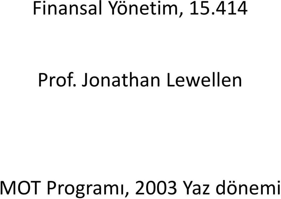 Jonathan Lewellen