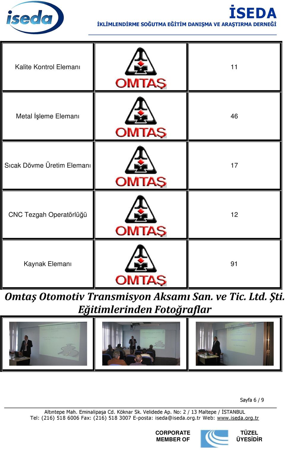 Omtaş Otomotiv Transmisyon Aksamı San. ve Tic.
