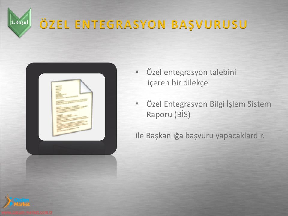 Özel Entegrasyon Bilgi İşlem Sistem