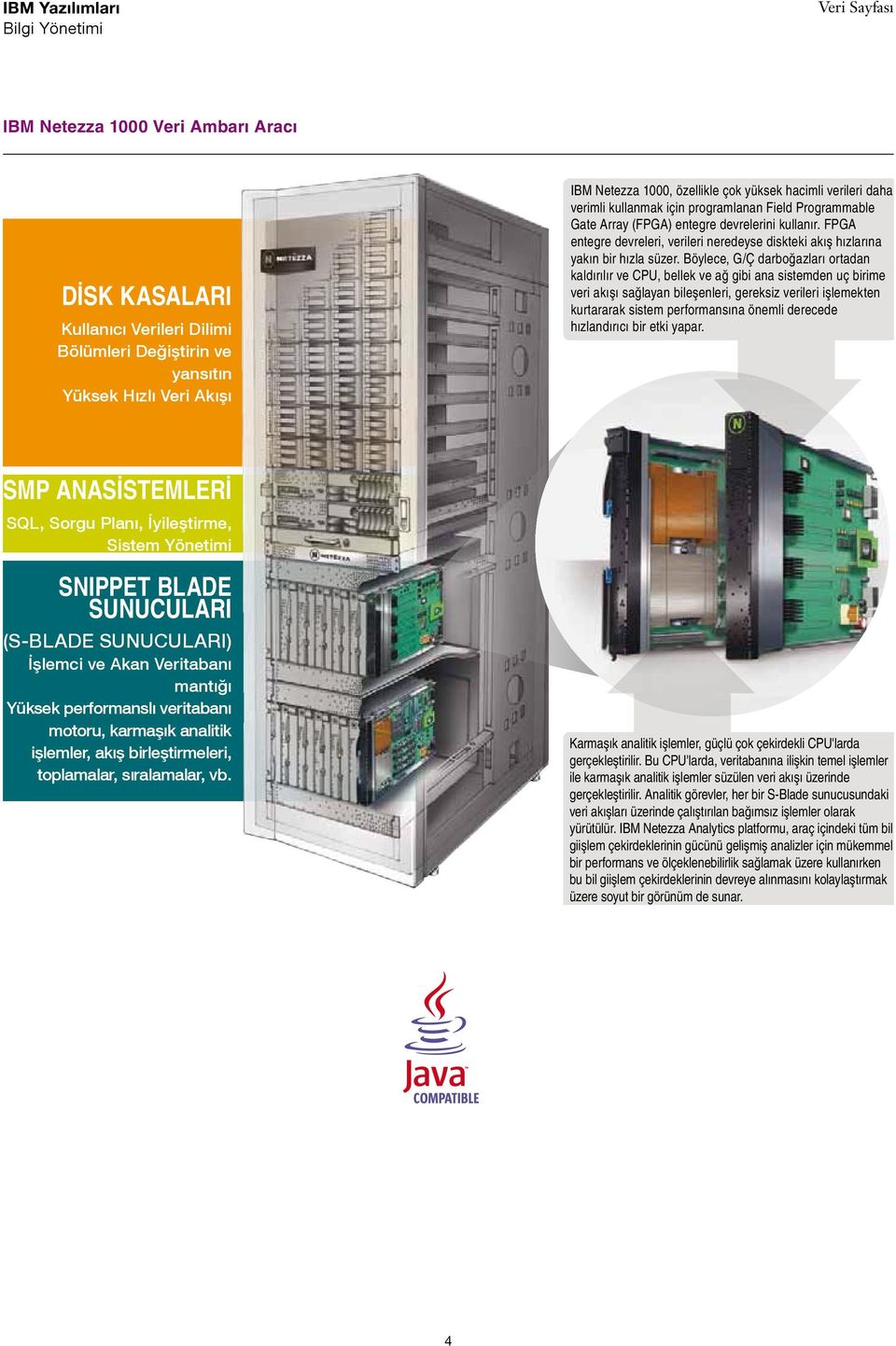 FPGA entegre devreleri, verileri neredeyse diskteki akış hızlarına yakın bir hızla süzer.