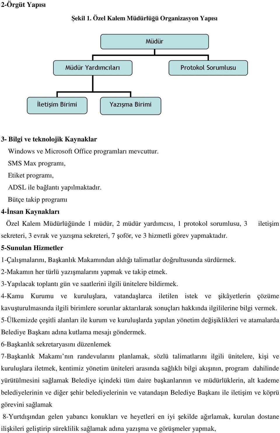 SMS Max programı, Etiket programı, ADSL ile bağlantı yapılmaktadır.