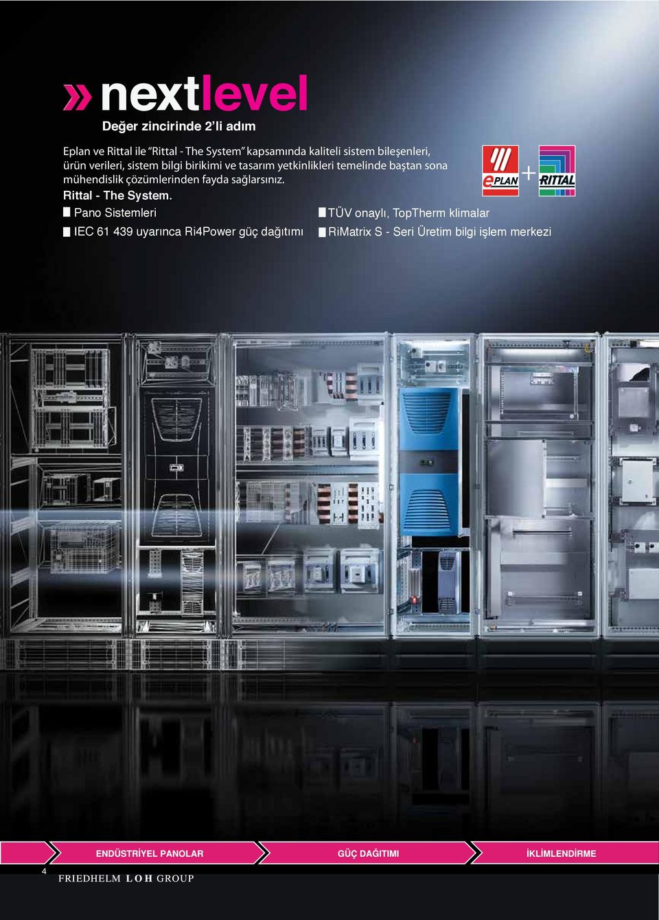 mühendislik çözümlerinden fayda sağlarsınız. Rittal - The System.