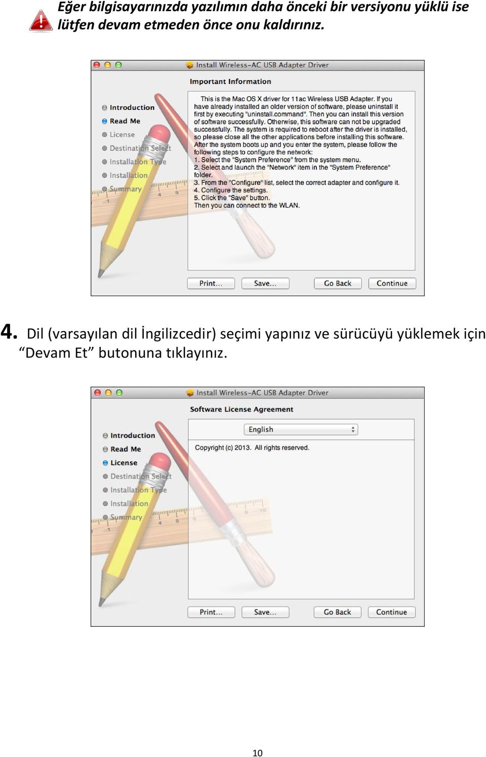 kaldırınız. 4.