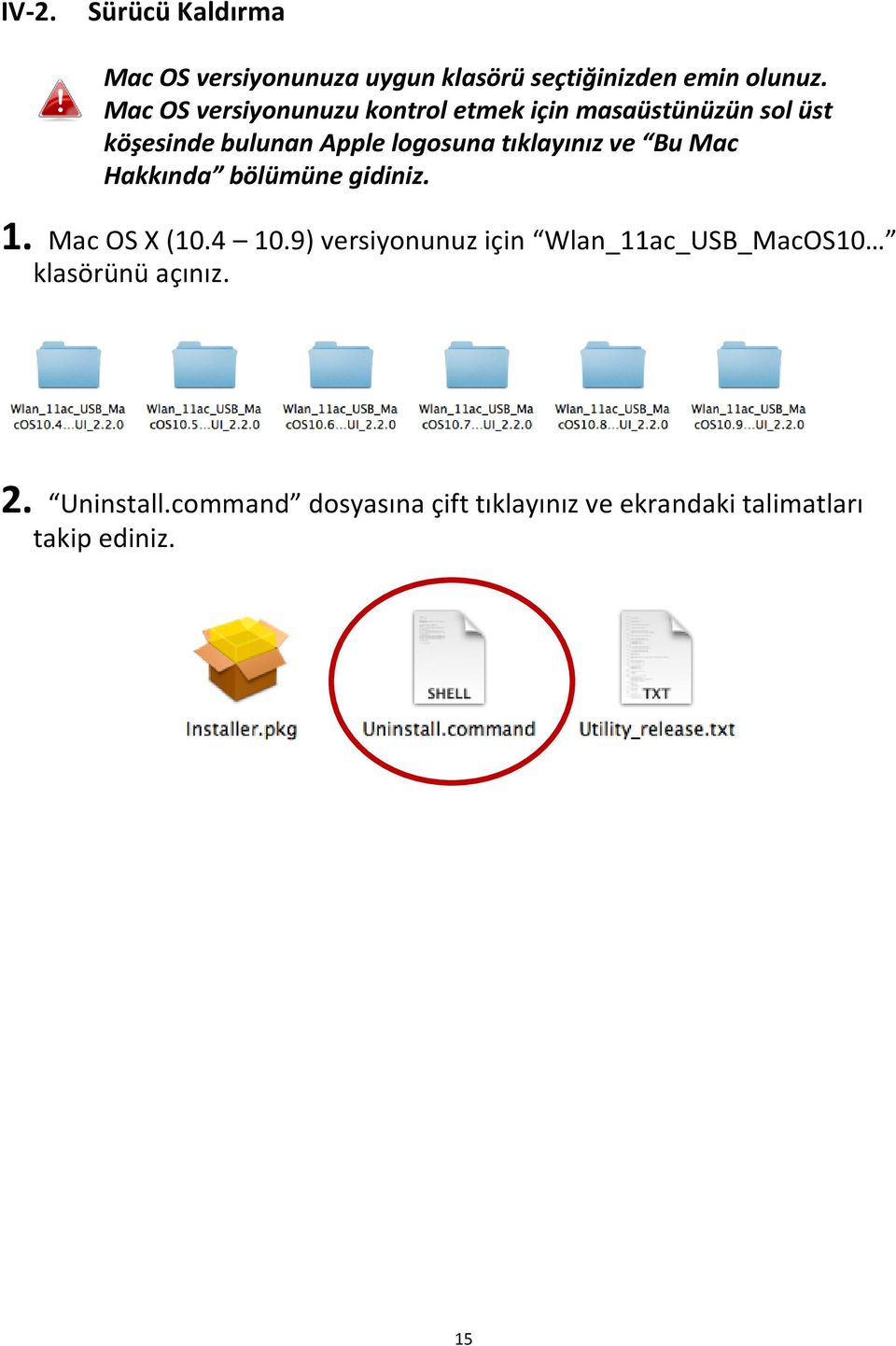 tıklayınız ve Bu Mac Hakkında bölümüne gidiniz. 1. Mac OS X (10.4 10.